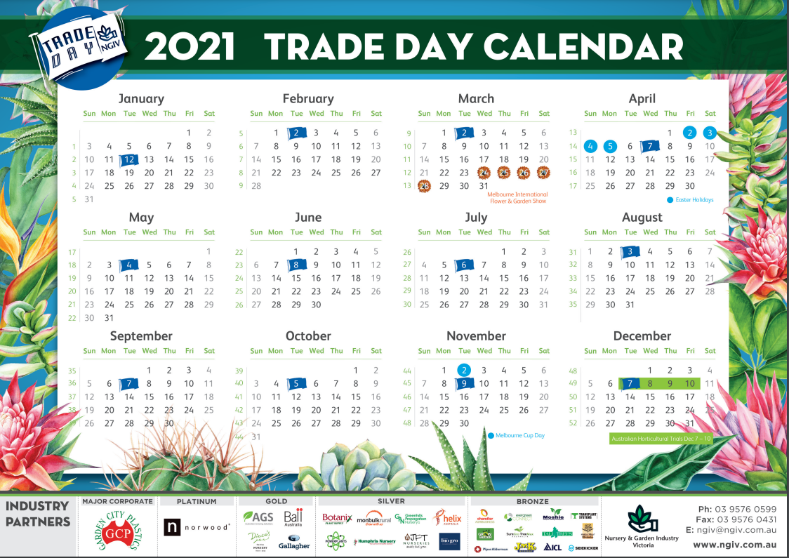 Trade Day Calendar